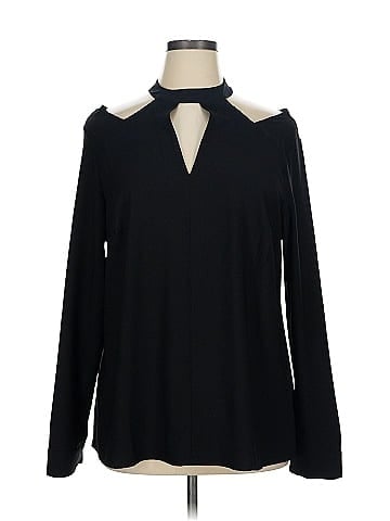 Lane Bryant Long Sleeve Blouse (view 1)
