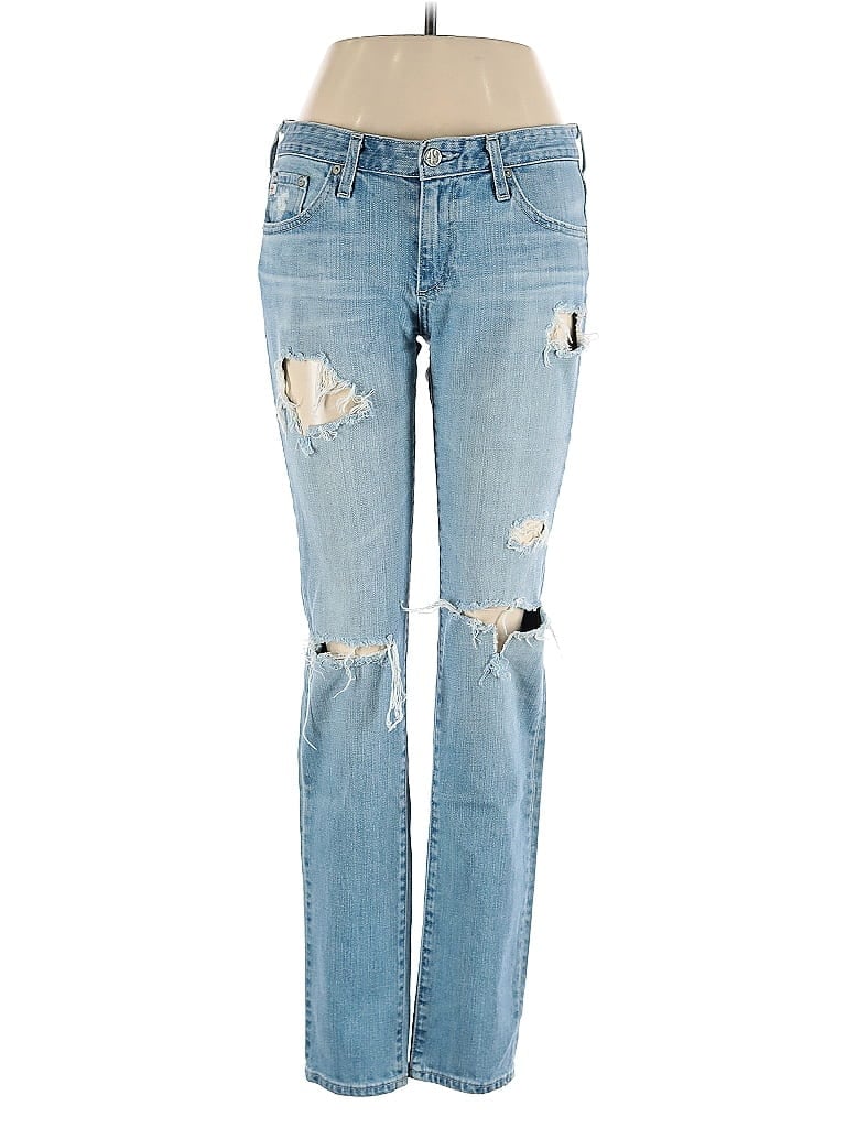 Pre-owned Adriano Goldschmied Jeans In Blue