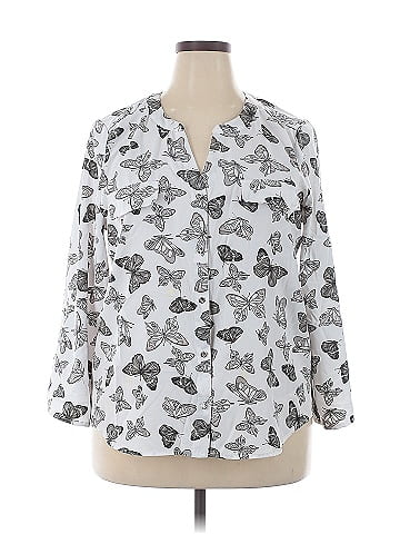 Adrienne Vittadini 3/4 Sleeve Blouse (view 1)