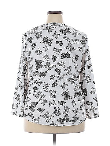 Adrienne Vittadini 3/4 Sleeve Blouse (view 2)