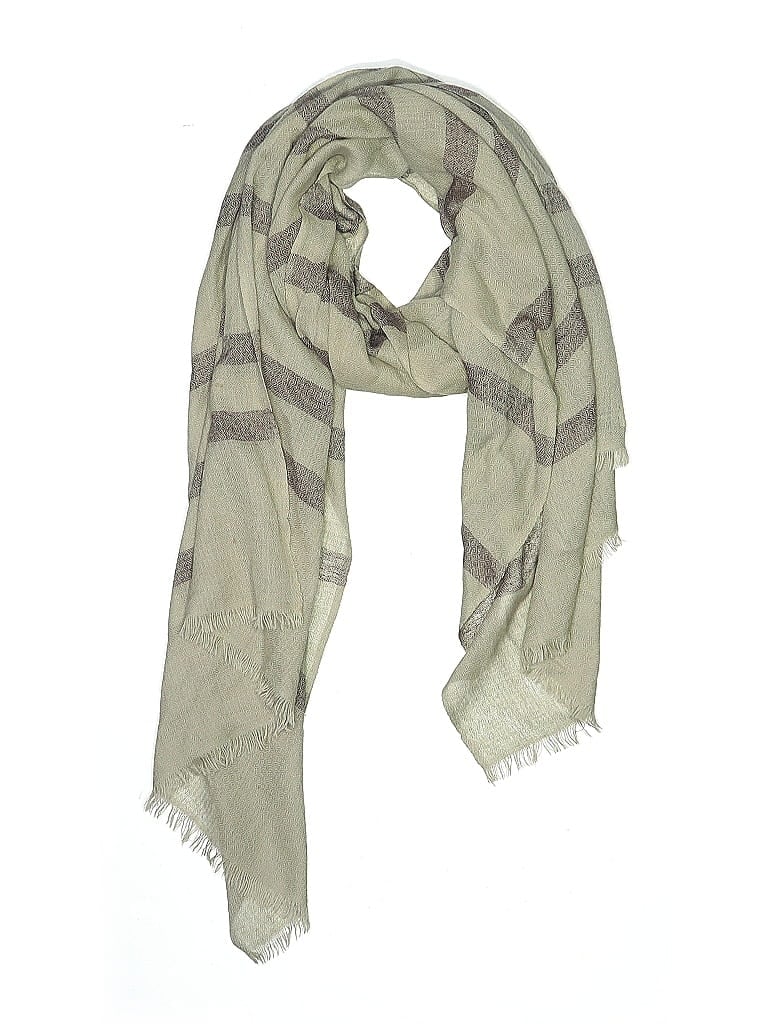 Unbranded 100% Cashmere Gray Tan Cashmere Scarf One size - photo 1