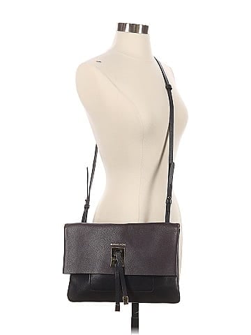 MICHAEL Michael Kors Leather Crossbody Bag (view 2)