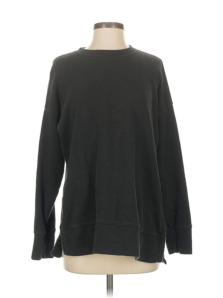 Pre-owned Aerie Sweatshirt In Black