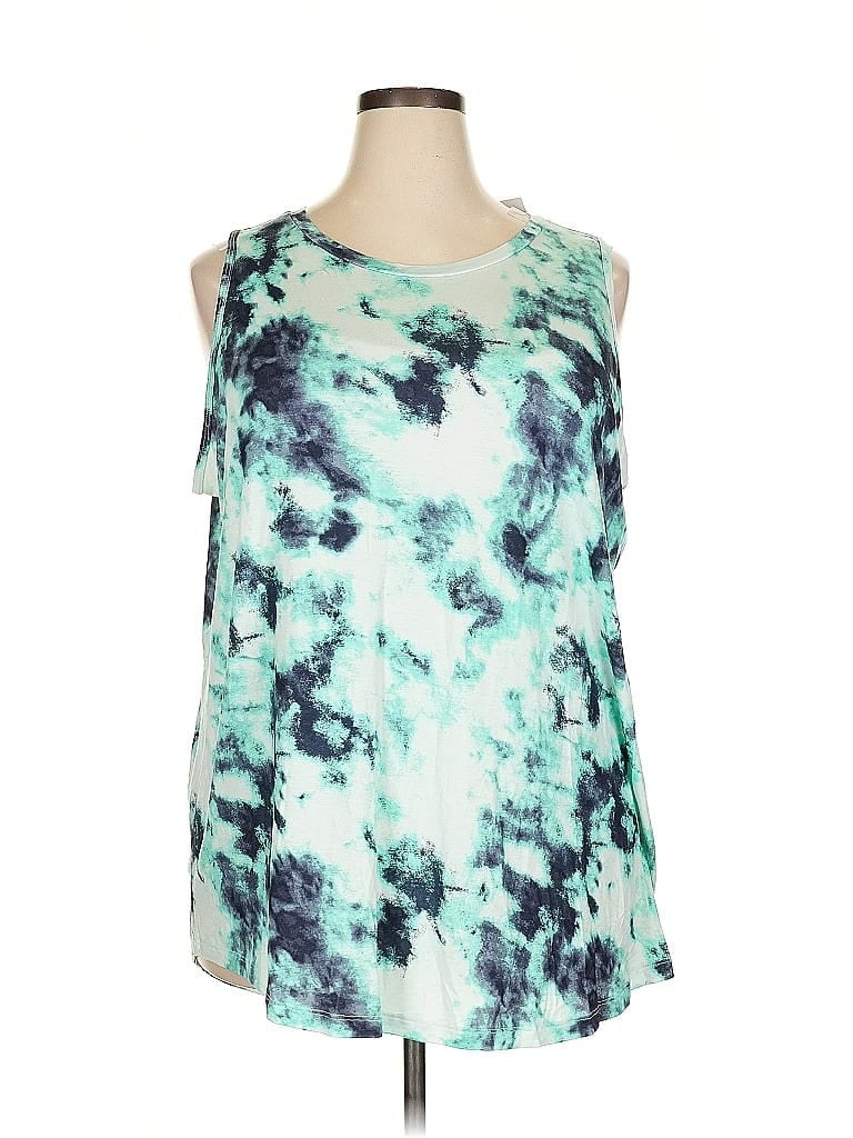 LIVI Teal Tank Top Size 22 - photo 1