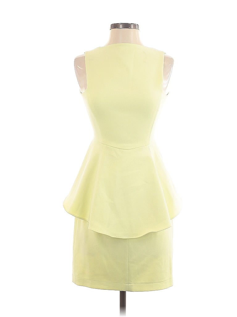 Click to view more detailed imagery on our partner's website Pre-owned Bcbgmaxazria Cocktail Dress In Yellow
