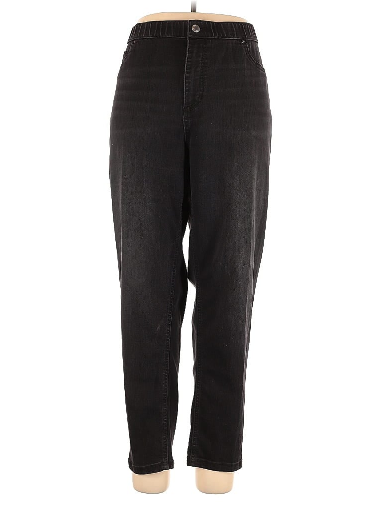 Catherines Black Jeans Size 1X - photo 1