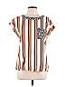 Porridge Stripes Orange Short Sleeve Top Size M - photo 1