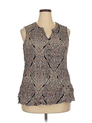 Liz Claiborne Sleeveless Blouse (view 1)