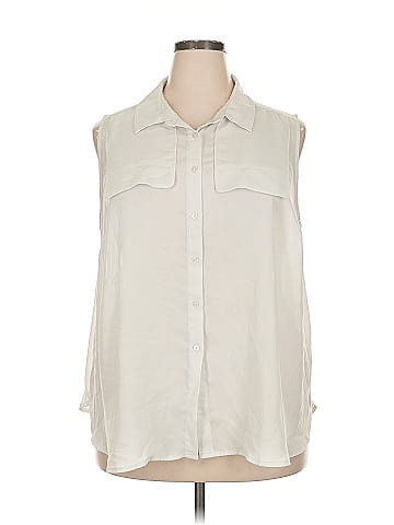Worthington Sleeveless Blouse (view 1)