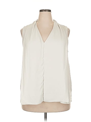 ELOQUII Sleeveless Blouse (view 1)