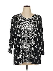 Susan Graver 3/4 Sleeve Blouse