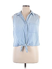 Cloth & Stone Sleeveless Button Down Shirt