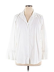 Foxcroft 3/4 Sleeve Button Down Shirt