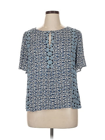 Lucky Brand Short Sleeve Blouse (view 1)