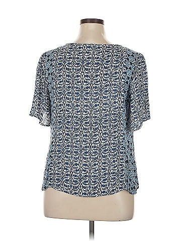 Lucky Brand Short Sleeve Blouse (view 2)