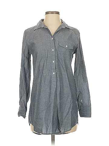 J.Crew Factory Store Long Sleeve Button-Down Shirt (view 1)