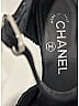 Chanel Gray Black Coarse Glitter CC Platform Heels Size EU 38 - photo 4
