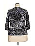 Elena Solano Silver Cardigan Size 2X - photo 2