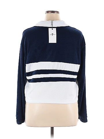 7 For All Mankind Long Sleeve Polo (view 2)
