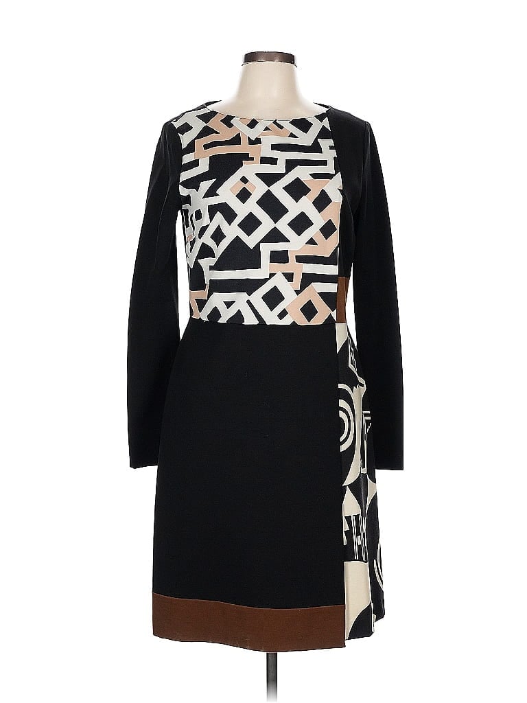 ETRO Graphic Black Casual Dress Size EU (IT) 48 / US 12 - photo 1
