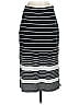 Athleta Stripes Black Casual Skirt Size S - photo 2