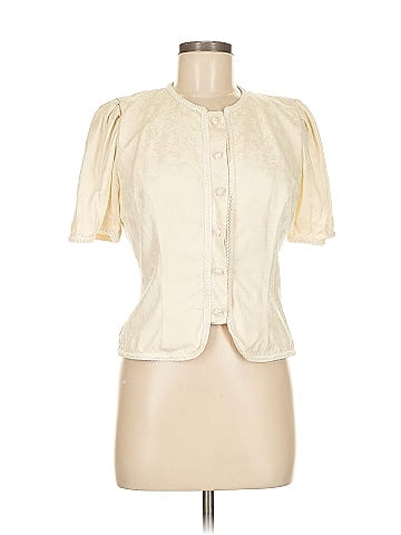 Maggy London Short Sleeve Silk Top (view 1)