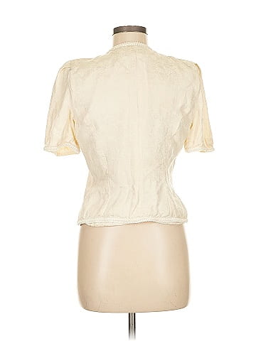 Maggy London Short Sleeve Silk Top (view 2)