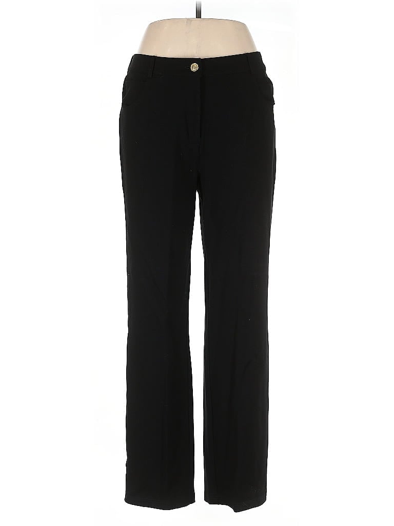 St. John Black Dress Pants Size 10 - photo 1
