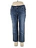 Soho JEANS NEW YORK & COMPANY Hearts Blue Jeans Size 12 - photo 1