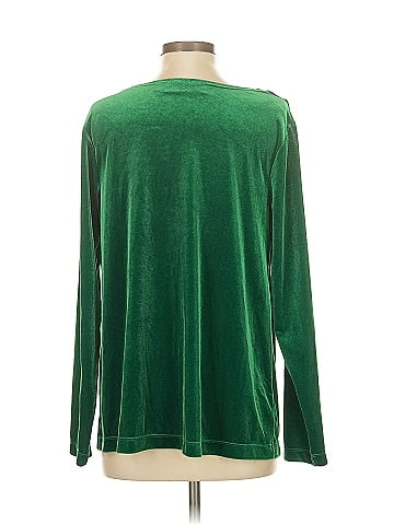 Susan Graver Long Sleeve Top (view 2)