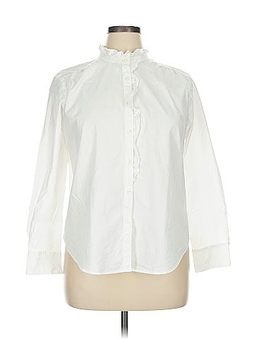 Ann Taylor Long Sleeve Button-Down Shirt (view 1)