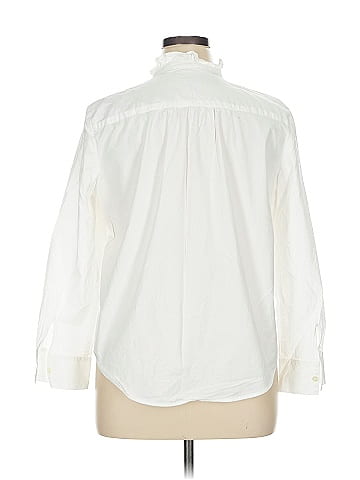 Ann Taylor Long Sleeve Button-Down Shirt (view 2)