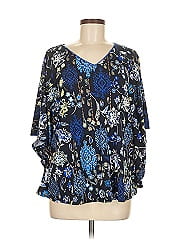 Susan Graver 3/4 Sleeve Blouse