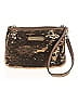MICHAEL Michael Kors Tweed Gold Brown Wristlet One size - photo 1