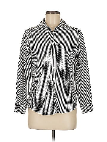 Foxcroft Long Sleeve Button-Down Shirt (view 1)