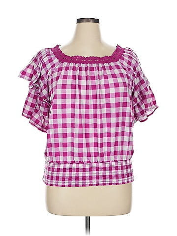 C established 1946 Short Sleeve Blouse (view 1)