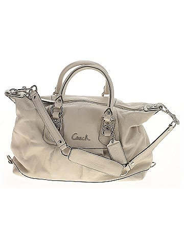 Coach Factory Leather Satchel (view 1)