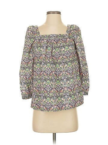 Liberty Art Fabrics for J.Crew 3/4 Sleeve Blouse (view 1)