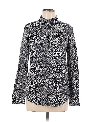 Ann Taylor Long Sleeve Button-Down Shirt (view 1)