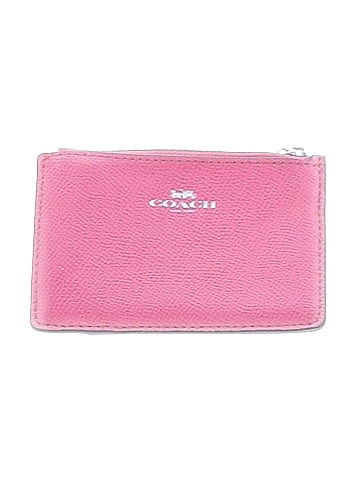 Coach Factory Leather Card Holder (view 1)