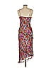 Catherine Malandrino 100% Silk Argyle Pink Cocktail Dress Size M - photo 2