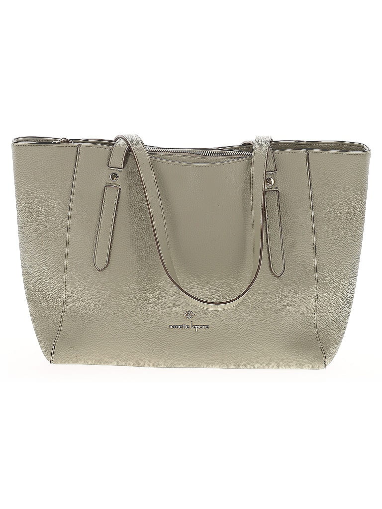 Nanette Lepore Solid Gray Green Shoulder Bag One size - photo 1