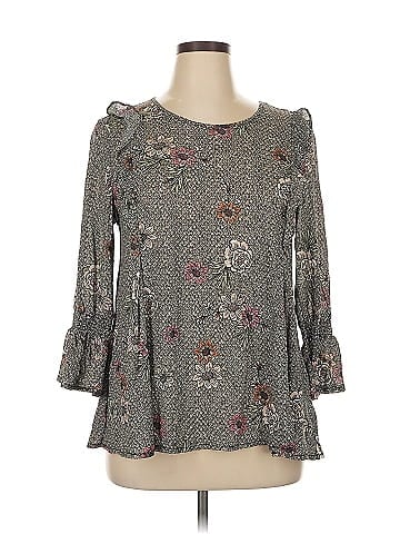 Style&Co 3/4 Sleeve Blouse (view 1)