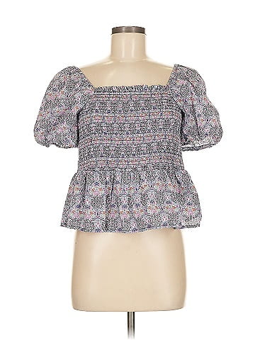 Liberty Art Fabrics for J.Crew Short Sleeve Top (view 1)