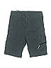 Wrangler Jeans Co Solid Green Gray Cargo Shorts Size 10 - photo 1