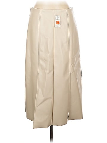 Banana Republic Factory Store Faux Leather Skirt (view 2)