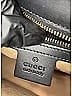 Gucci 100% Leather Black Calfskin Small Sylvie Shoulder Bag Black One size - photo 11