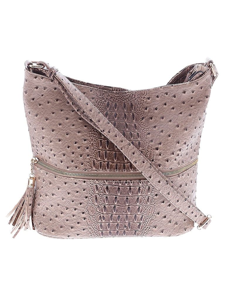 Unbranded Gray Tan Crossbody Bag One size - photo 1