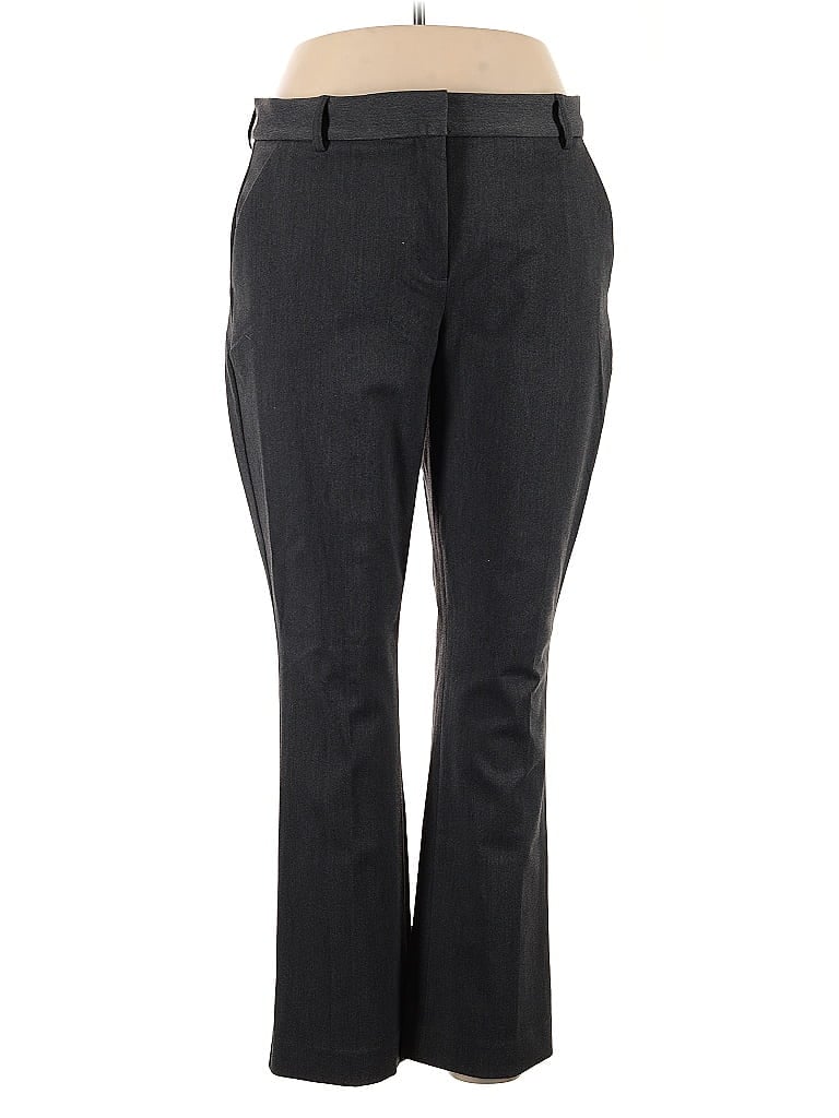 Pre-owned Express Outlet Dress Pants In Gray