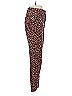 Ann Taylor Animal Print Brown Casual Pants Size 6 - photo 4